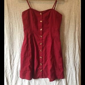 BRAND NEW MAROON DRESS
